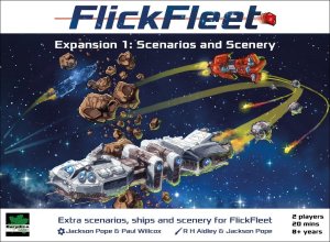 FlickFleet Expansion 1: Scenarios and Scenery board game cover