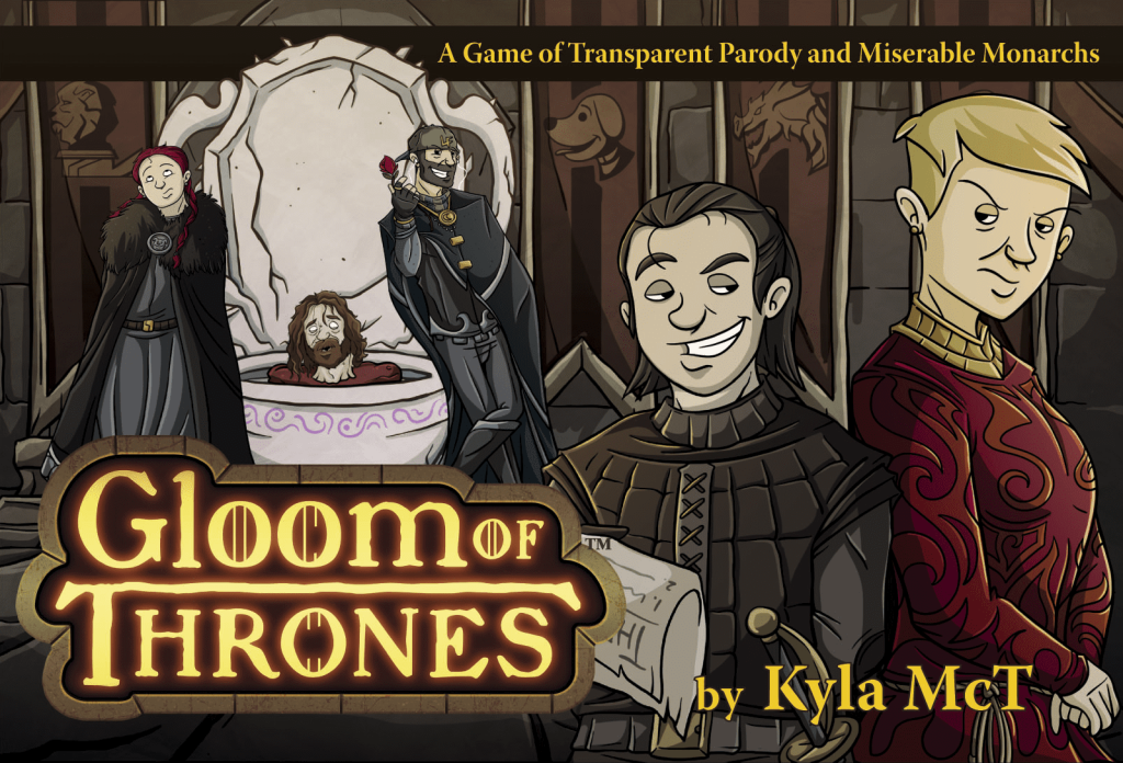 Gloom of Thrones board game cover