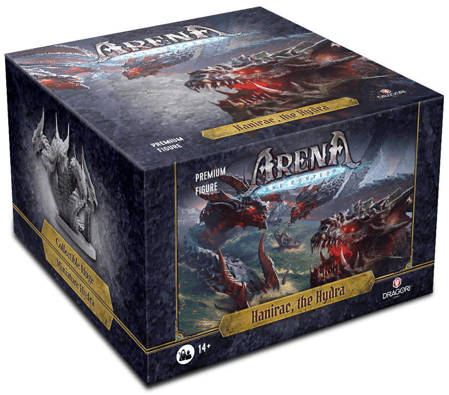 Arena: The Contest – Hydra, Ascaran the Archangel & Vanarus the Demon board game cover