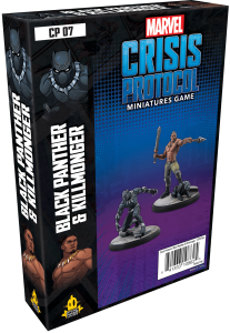 Marvel: Crisis Protocol – Black Panther and Kilmonger board game cover