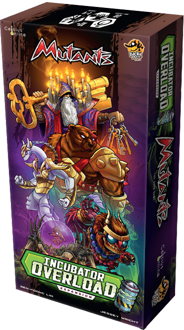 Mutants: Incubator Overload board game cover