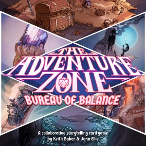 The Adventure Zone: Bureau of Balance Game board game cover