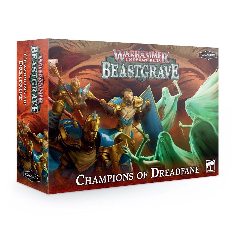 Warhammer Underworlds: Beastgrave – Champions of Dreadfane board game cover