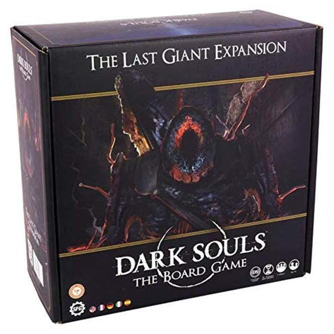 Dark Souls: The Board Game – The Last Giant Boss Expansion board game cover