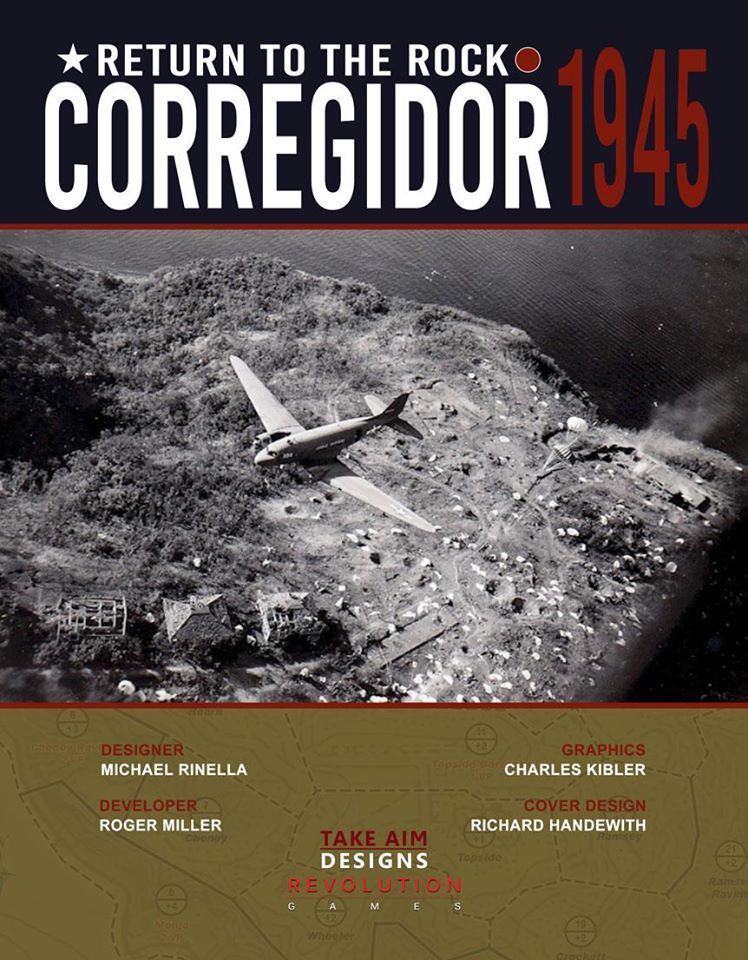 Return to the Rock: Corregidor, 1945 board game cover
