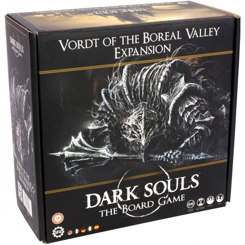 Dark Souls: The Board Game – Vordt of the Boreal Valley Boss Expansion board game cover