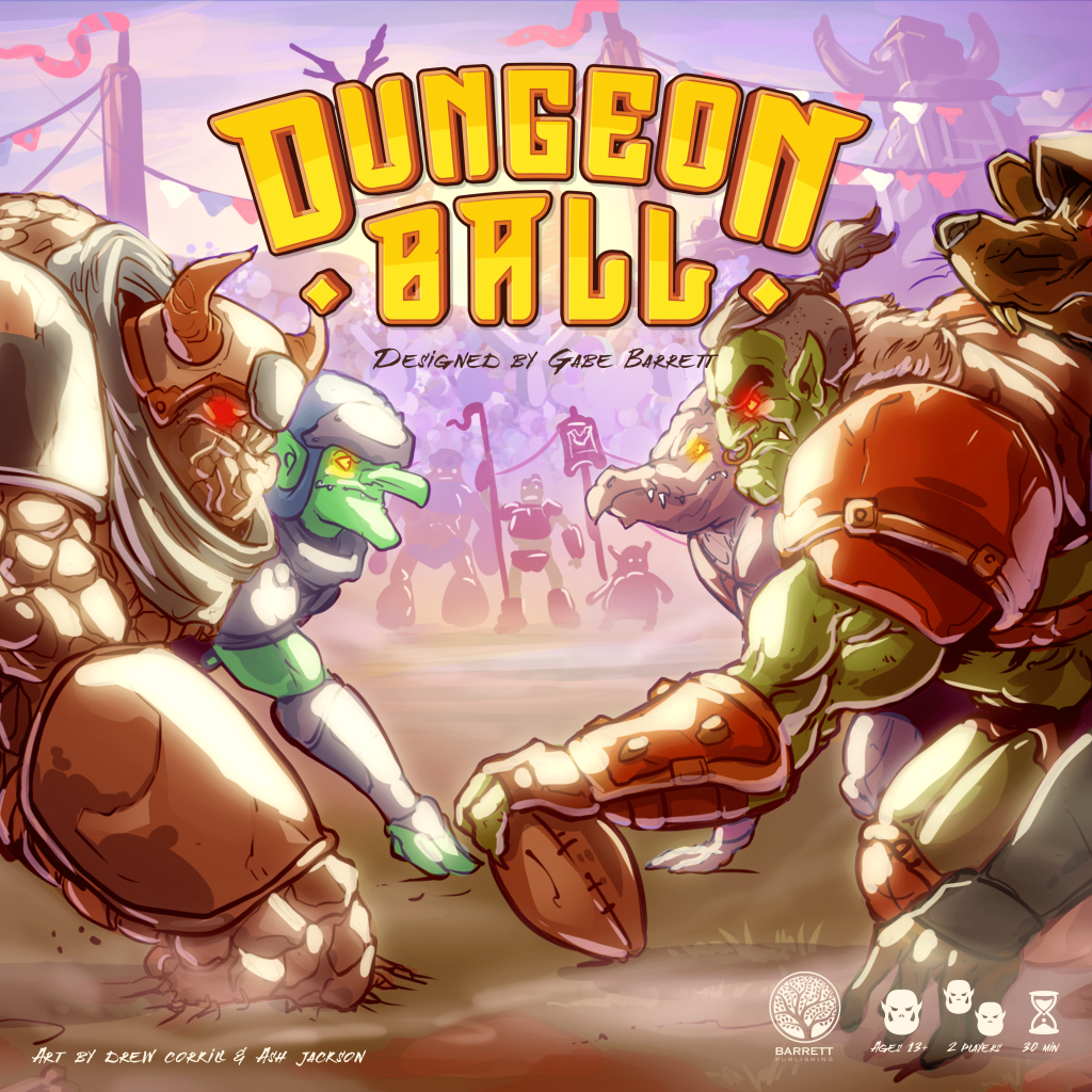 Dungeon Ball board game cover