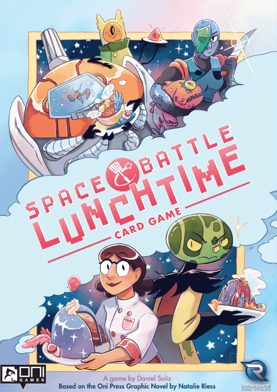 Space Battle Lunchtime Card Game board game cover