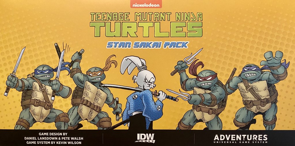 Teenage Mutant Ninja Turtles Adventures: Stan Sakai Box board game cover