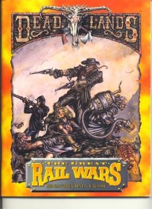 Deadlands: The Great Rail Wars board game cover