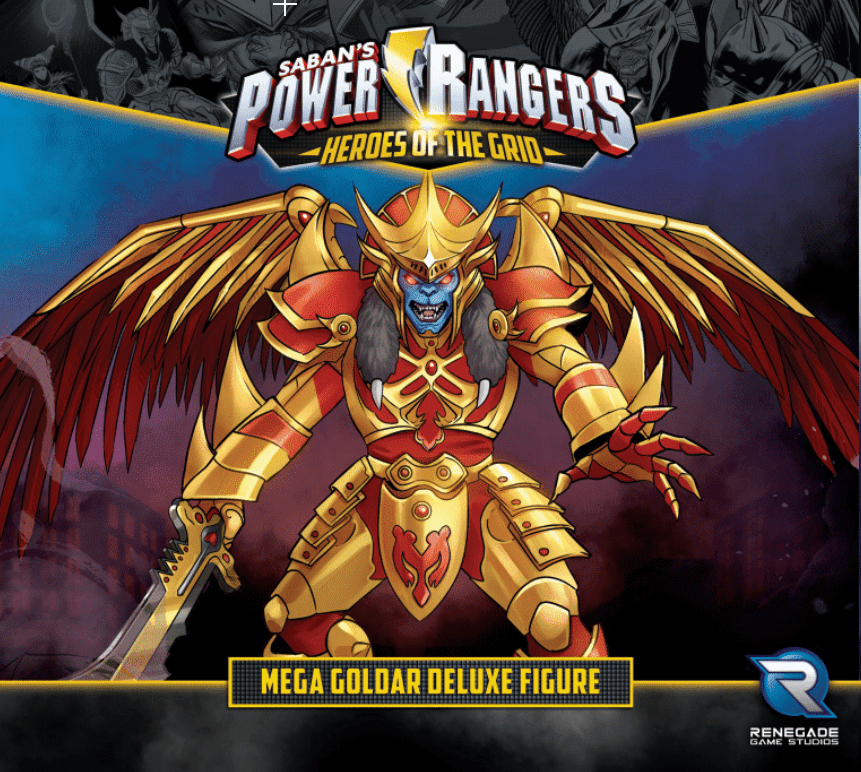 Power Rangers: Heroes of the Grid – Mega Goldar Deluxe Figure board game cover