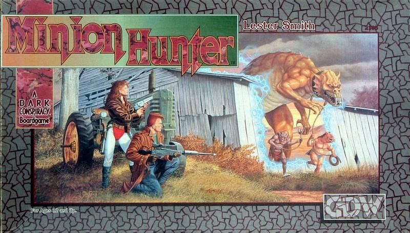 Minion Hunter board game cover