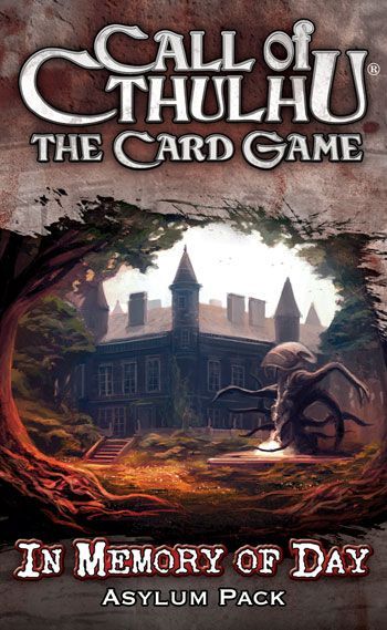 Call of Cthulhu: The Card Game – In Memory of Day Asylum Pack board game cover