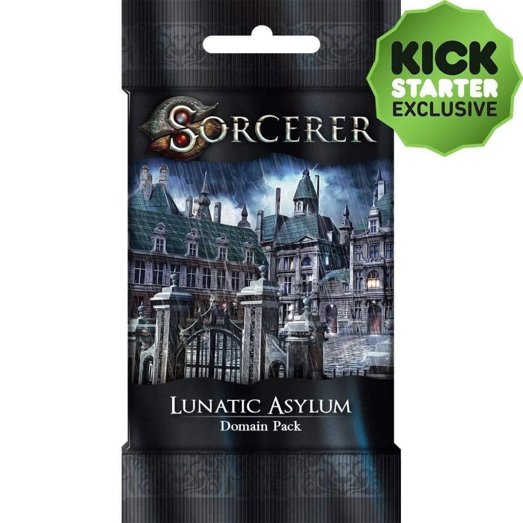 Sorcerer: Lunatic Asylum Domain Pack board game cover