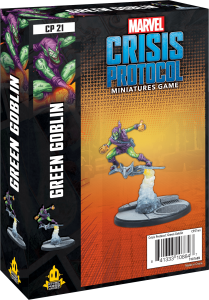 Marvel: Crisis Protocol – Green Goblin board game cover