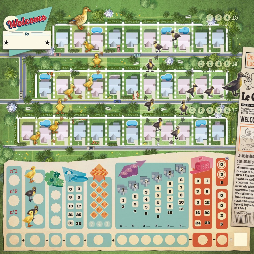 Welcome To…: Quack board game cover