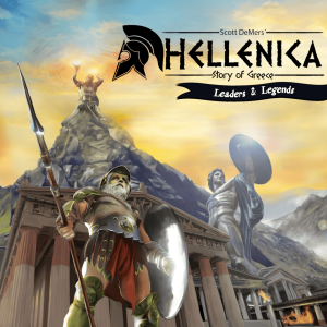 Hellenica: Story of Greece – Leaders and Legends board game cover