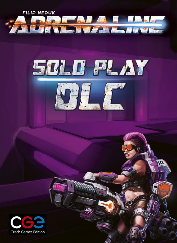Adrenaline: Solo Play DLC board game cover