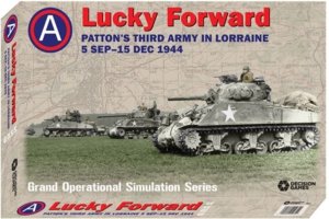 Lucky Forward: Patton’s Third Army in Lorraine board game cover