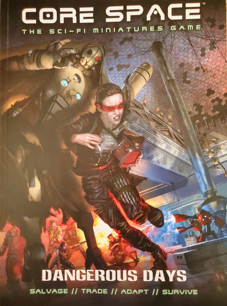 Core Space: Dangerous Days board game cover