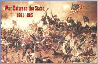 War Between The States 1861-1865 (Second Edition) board game cover