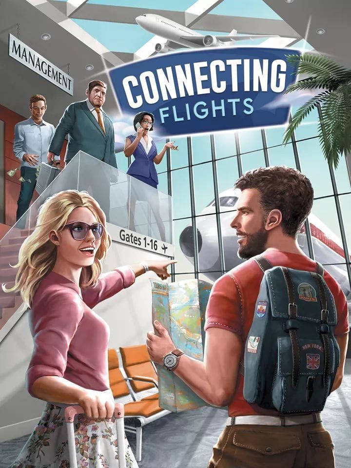 Connecting Flights board game cover