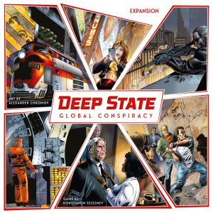 Deep State: Global Conspiracy board game cover