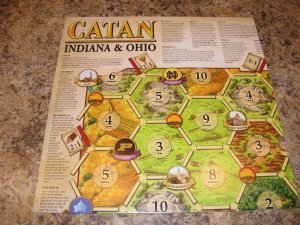 Catan: Indiana & Ohio board game cover