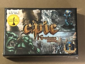 Tiny Epic Kingdoms: 2nd Edition – Deluxe Edition board game cover