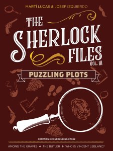 The Sherlock Files: Vol III – Puzzling Plots board game cover