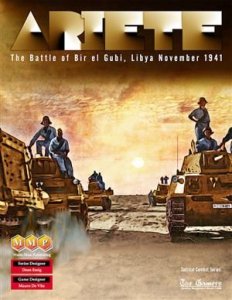 Ariete: The Battle of Bir el Gubi, Libya November 1941 board game cover