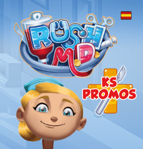 Rush M.D.: The Kickstarter promos board game cover
