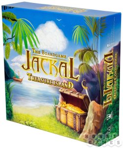 Jackal: Treasure Island board game cover