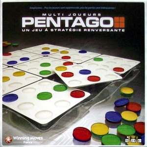 Multiplayer Pentago board game cover