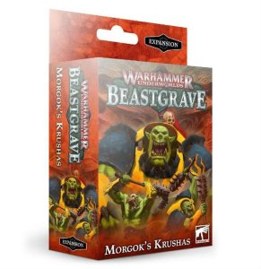 Warhammer Underworlds: Beastgrave – Morgok’s Krushas board game cover