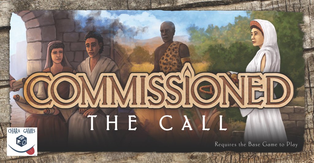 Commissioned: The Call board game cover