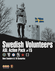 ASL Action Pack #15: Swedish Volunteers board game cover