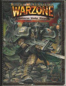 Warzone: Universe Under Siege board game cover