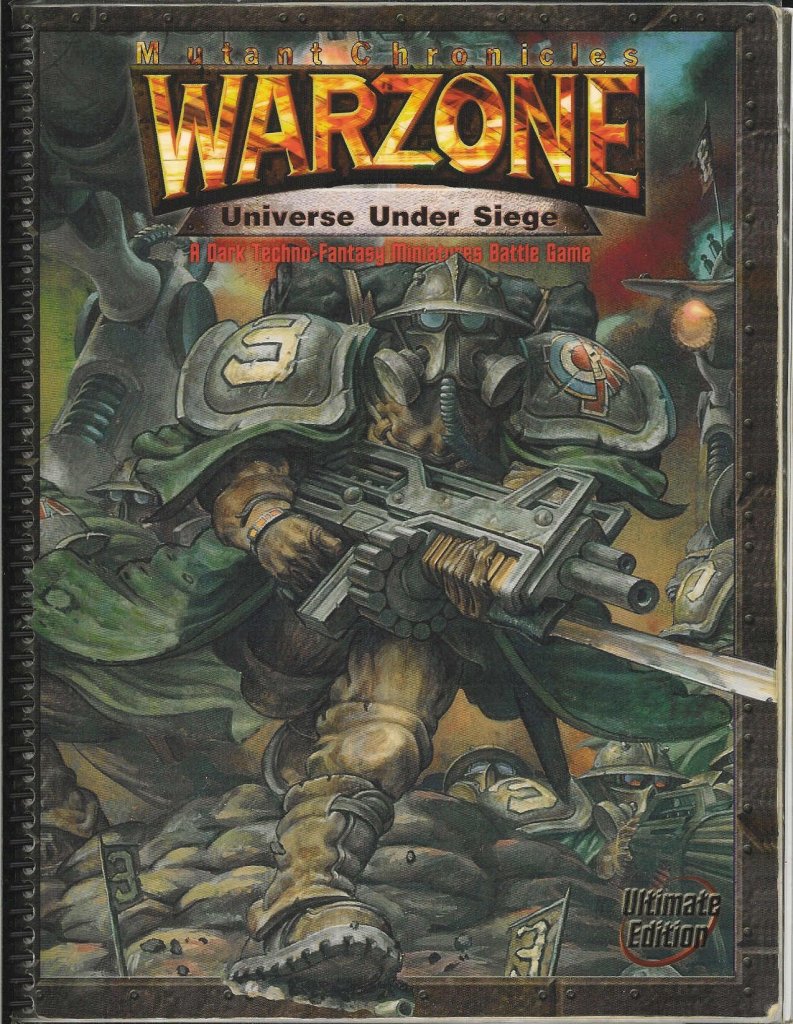 Warzone: Universe Under Siege board game cover