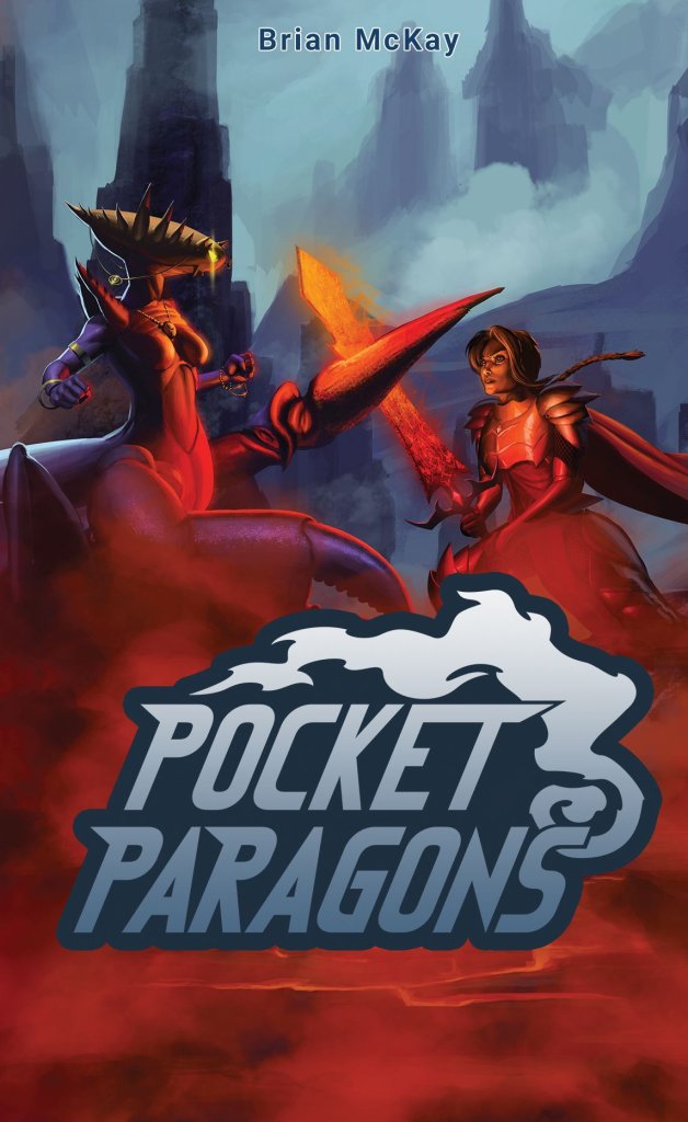 Pocket Paragons: Origins board game cover