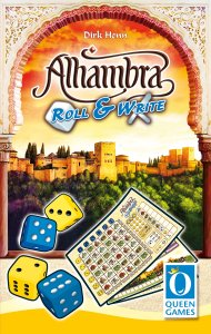 Alhambra: Roll & Write board game cover
