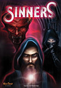 Sinners board game cover