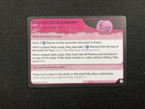 Xia: Balanced Economy Promo Card board game cover