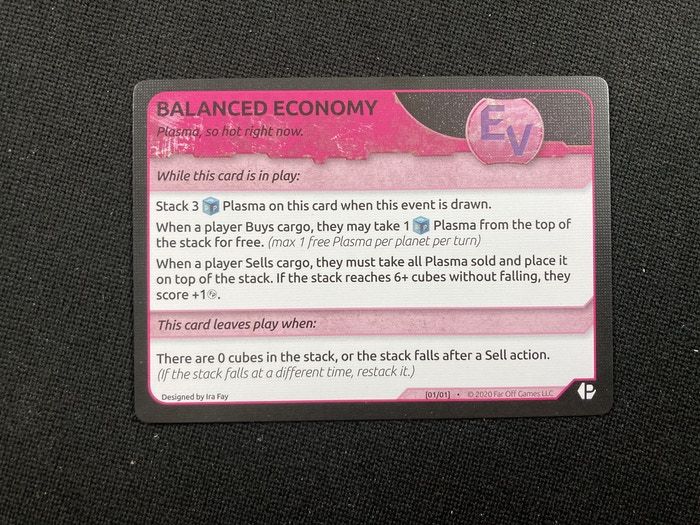 Xia: Balanced Economy Promo Card board game cover