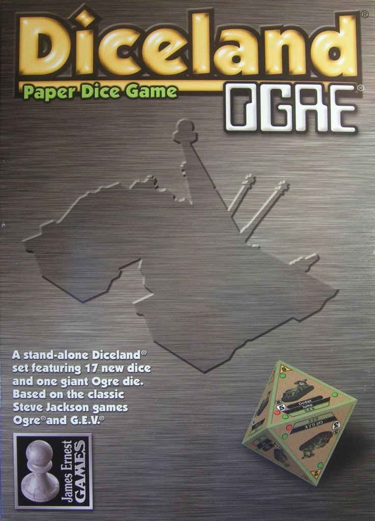 Diceland: Ogre board game cover