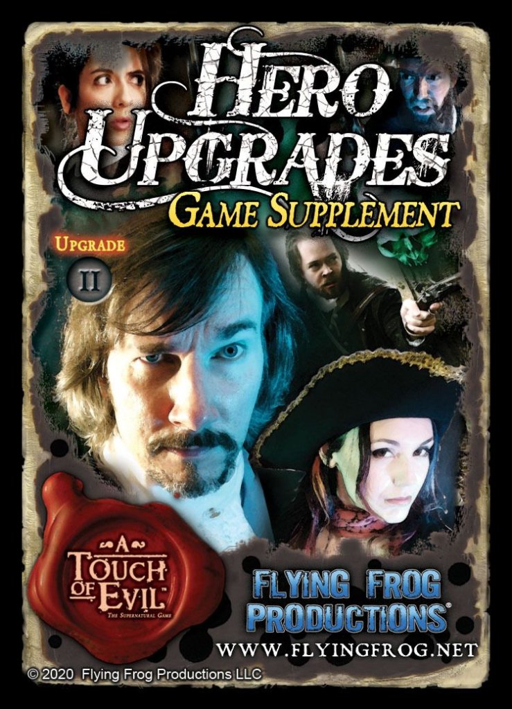 A Touch of Evil: Hero Upgrades Game Supplement board game cover