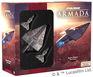 Star Wars: Armada – Galactic Republic Fleet Starter board game cover