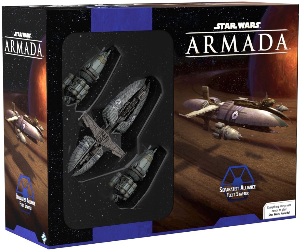 Star Wars: Armada – Separatist Alliance Fleet Starter board game cover