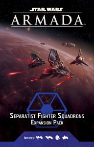 Star Wars: Armada – Separatist Fighter Squadrons Expansion Pack board game cover