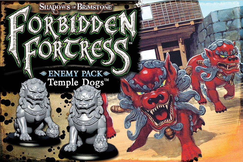 Shadows of Brimstone: Temple Dogs Enemy Pack board game cover